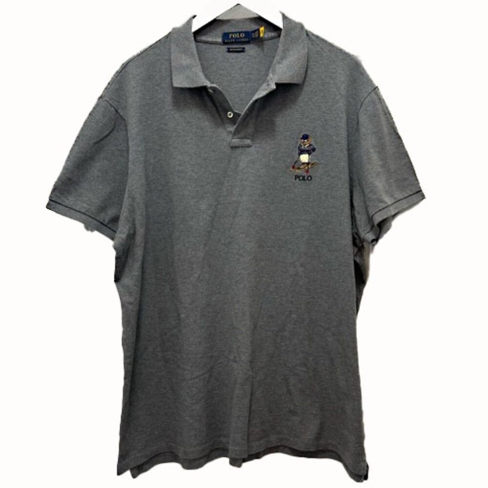 Polo By Ralph Lauren Gray Polo Shirt Size Xxl - image 1